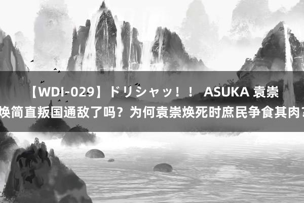 【WDI-029】ドリシャッ！！ ASUKA 袁崇焕简直叛国通敌了吗？为何袁崇焕死时庶民争食其肉？