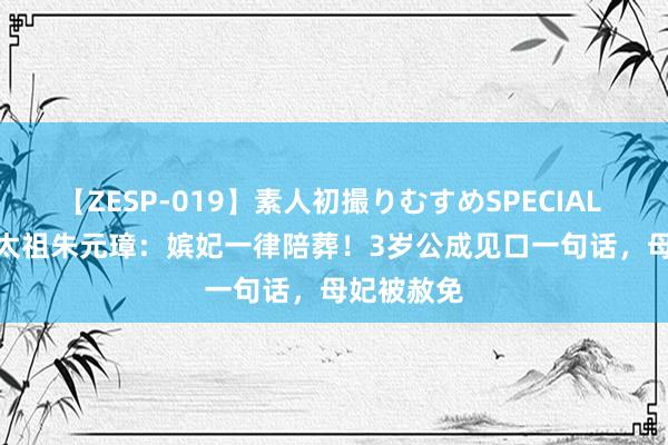 【ZESP-019】素人初撮りむすめSPECIAL Vol.3 明太祖朱元璋：嫔妃一律陪葬！3岁公成见口一句话，母妃被赦免