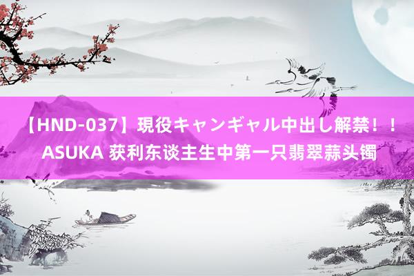 【HND-037】現役キャンギャル中出し解禁！！ ASUKA 获利东谈主生中第一只翡翠蒜头镯